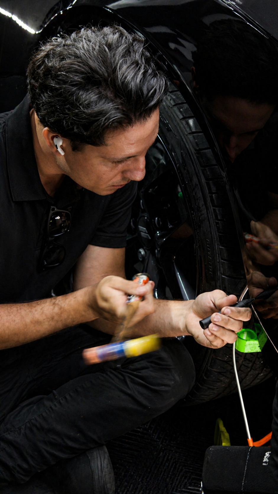 Reparación de Abolladuras sin Pintura para autos exóticos
